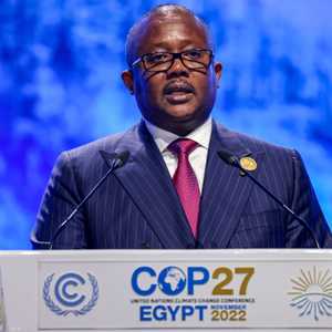 عمر سيسكو إمبالو رئيس غينيا بيساو في كوب 27