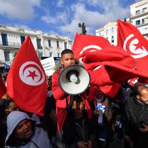 تظاهرات في تونس - أرشيفية