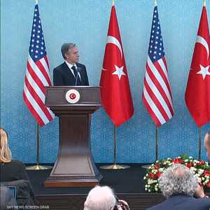 وزير الخارجية الأميركي ونظيره التركي