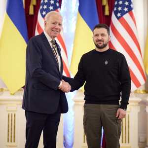 الرئيس الأميركي في زيارة مفاجئة للعاصمة كييف