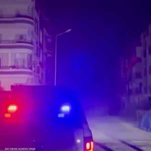 لحظة ضرب الزلزال ولاية هاتاي التركية