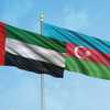 علم دولتي الإمارات وأذربيجان