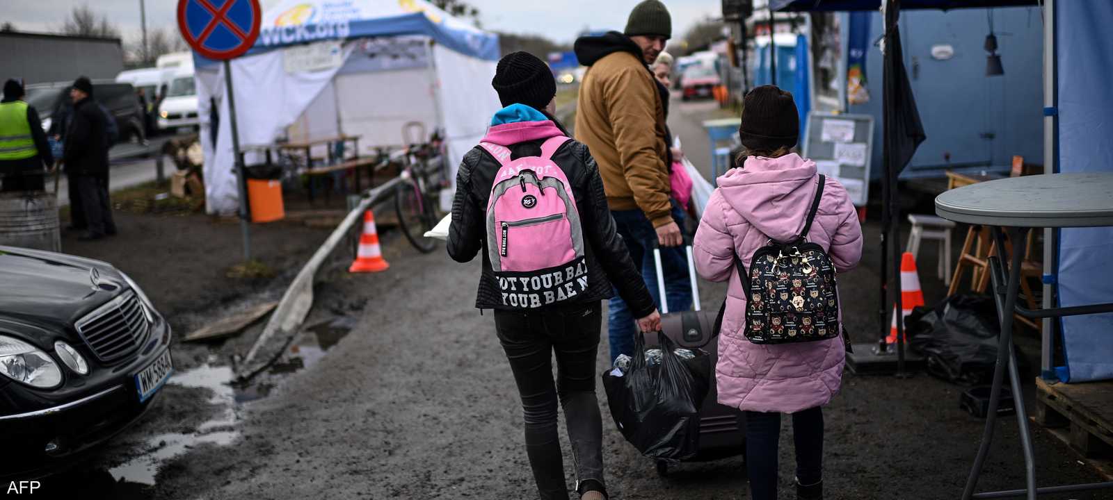 تتركز نسبة كبيرة من اللاجئين الأوكرانيين في بولندا