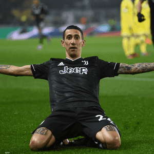 فرحة دي ماريا بالهاتريك