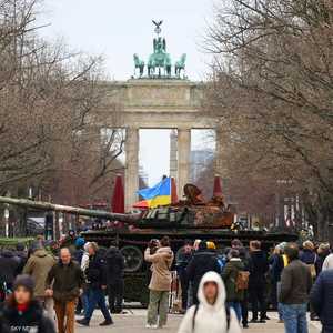 وضعت الدبابة الروسية وسط برلين.