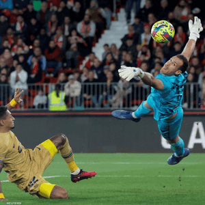 جانب من المباراة