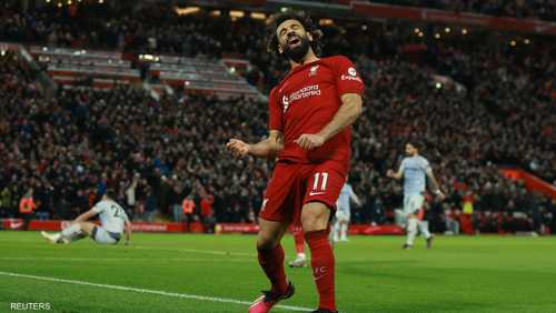 لاعب ليفربول المصري محمد صلاح