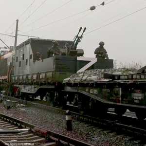 روسيا تستخدم القطار الرهيب في المعارك