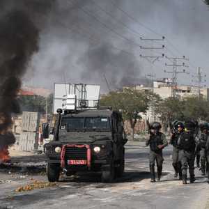 مواجهات بين الفلسطينيين والقوات الإسرائيلية في الضفة الغربية