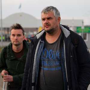 صورة لمواطنين روس نزحوا من الحرب