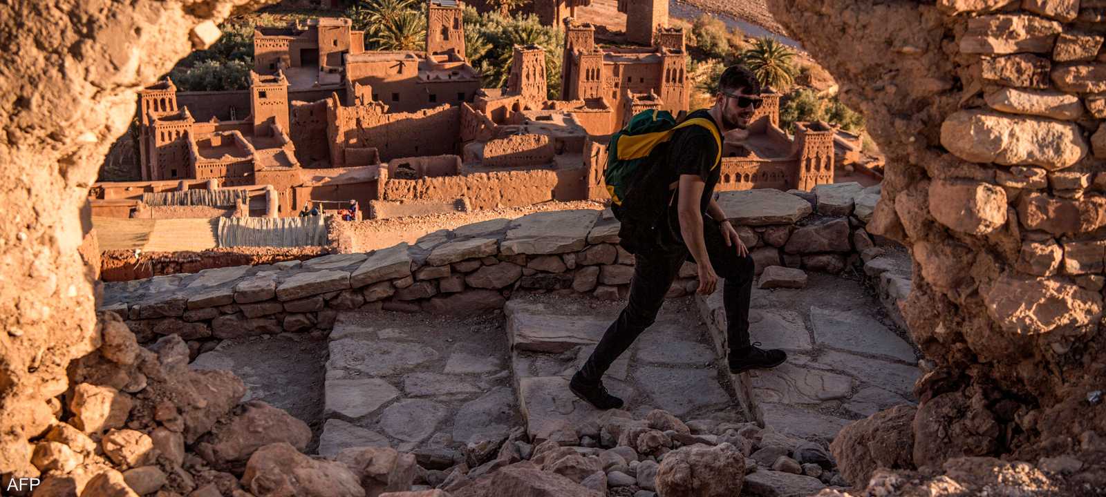 جانب من منطقة آيت حدو التاريخية جنوب شرقي المغرب