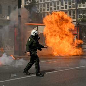 شهد اليونان حالة احتجاجية عقب الحادثة
