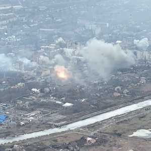 القوات الروسية تسيطر على الجزء الشرقي من باخموت