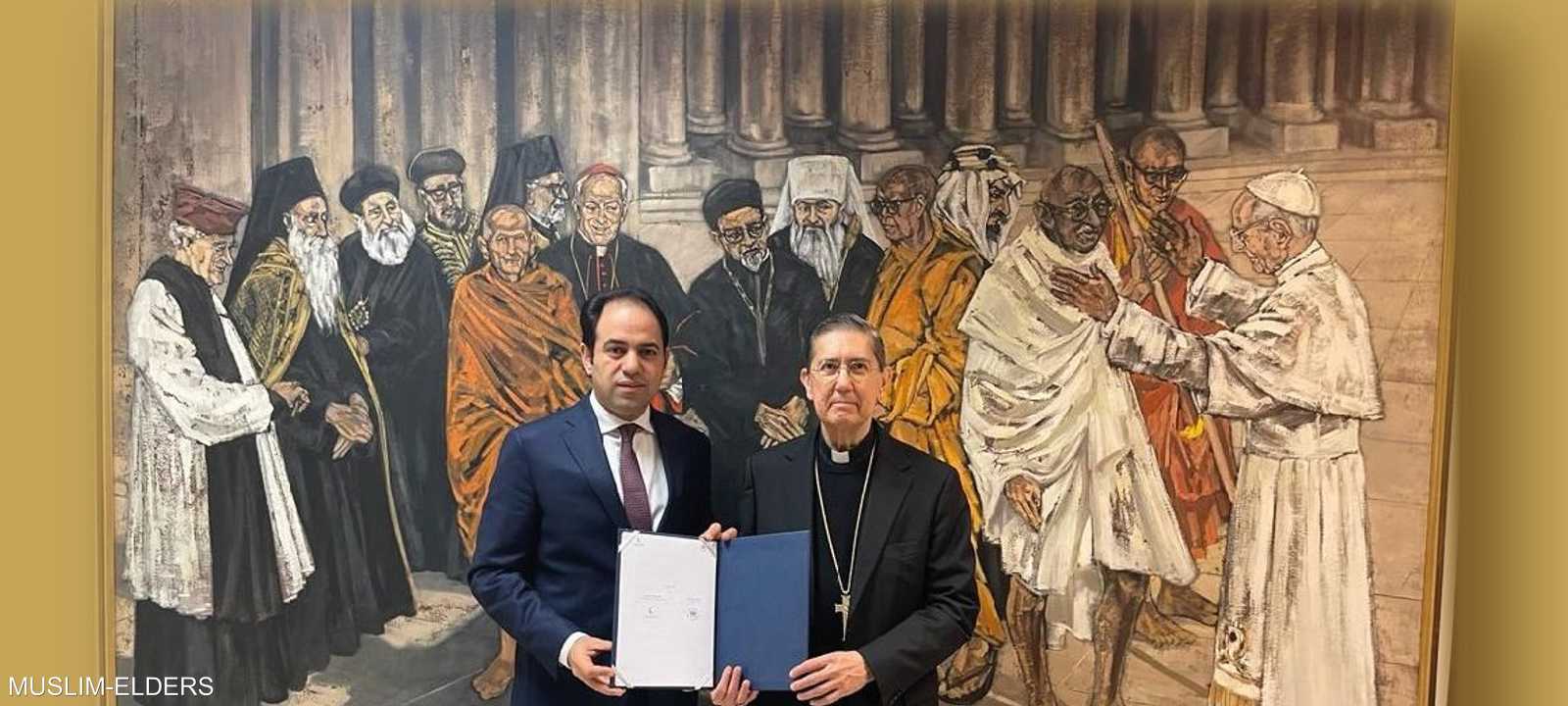 تم توقيع المذكرة بالفاتيكان