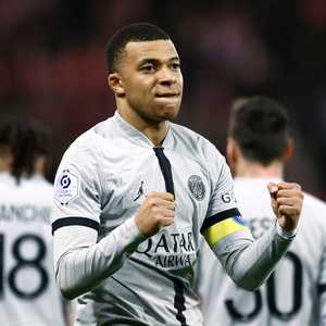 سجل مبابي هدف الفوز على بريست