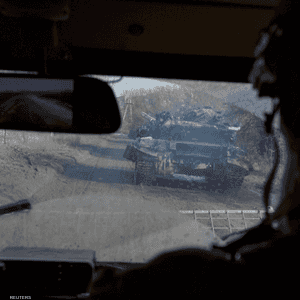 قوات أوكرانية في باخموت