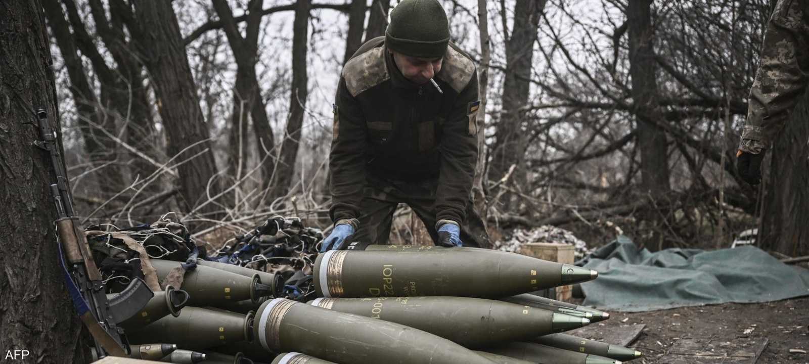 معاناة الجيش الأوكراني