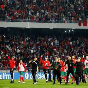 لاعبو المنتخب المغربي بعد الفوز على البرازيل