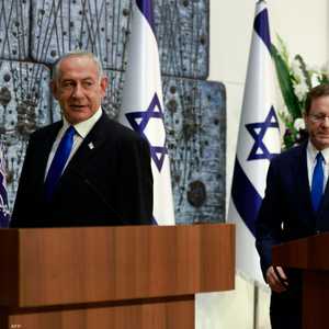 الرئيس الإسرائيلي وبنيامين نتنياهو