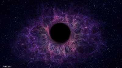 رسم تصوري للثقب الأسود