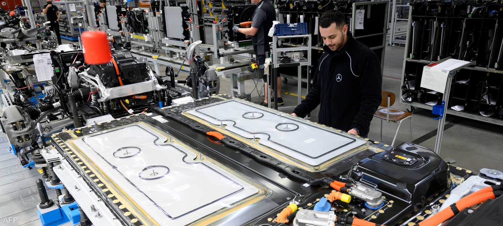 مصنع سيارات مرسيدس في ألمانيا