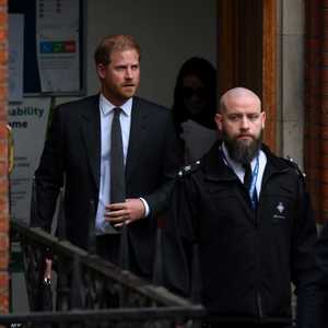 الأمير هاري حضر جلسة المحكمة في لندن