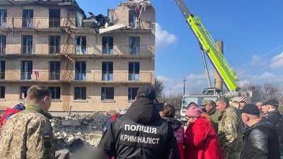 آثار قصف روسي سابق في أوكرانيا