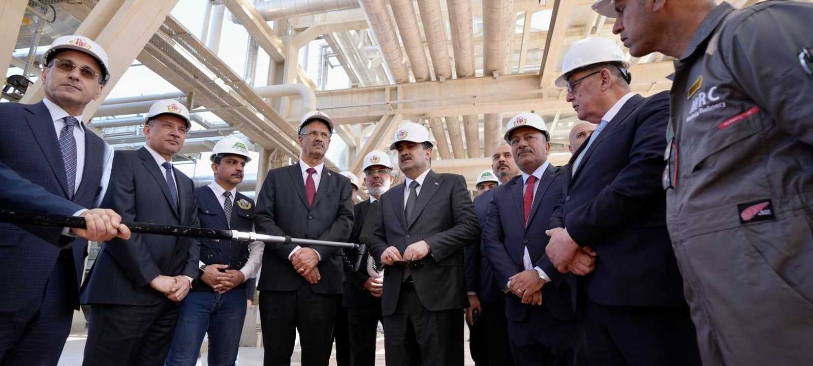 السوداني يفتتح مصفاة كربلاء النفطية