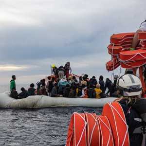 جانب من عملية الإنقاذ