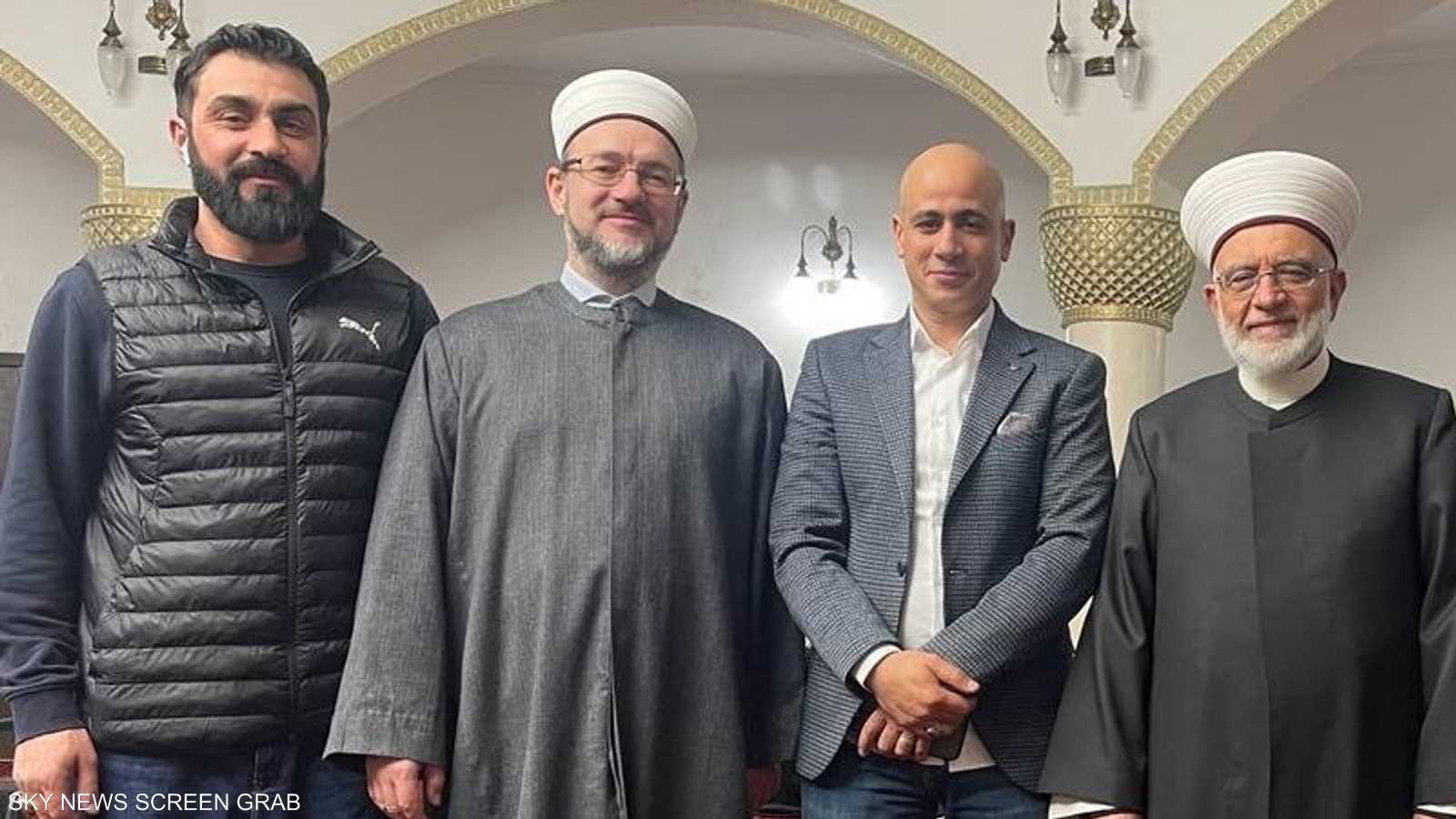 رئيس الجالية المصري بأوكرانيا خلال حضور الإفطار الرمضاني