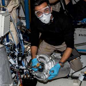 سلطان النيادي في محطة الفضاء الدولية