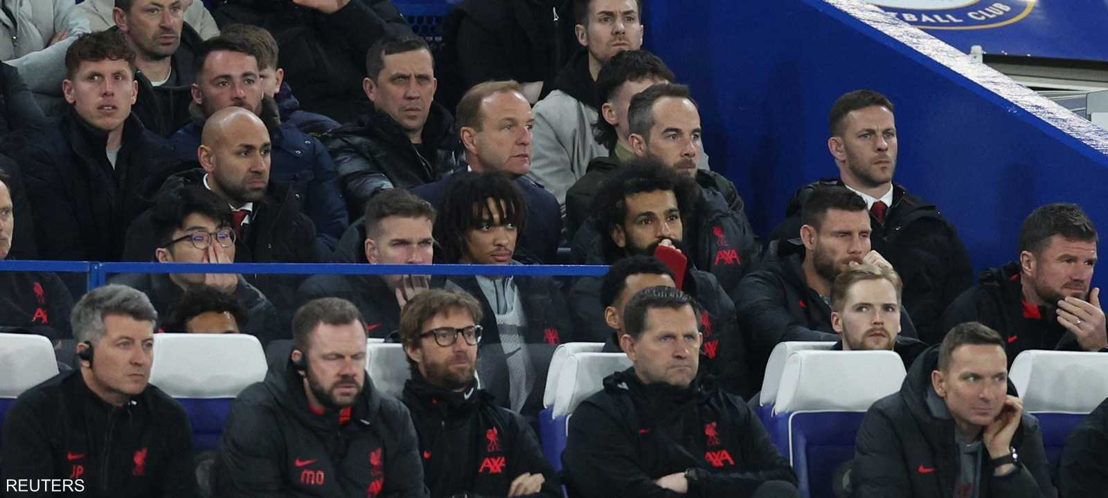 صلاح على الدكة أمام تشلسي