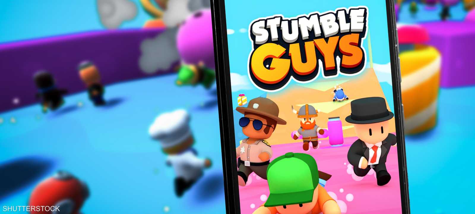 لعبة فيديو Stumble guys التابعة لشركة سكوبلي