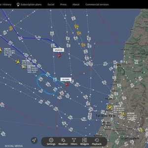 تغييرات في مسار الطائرات شمالي إسرائيل