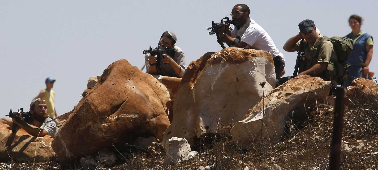 يحوز الكثير من الإسرائيليين على أسلحة نارية. أرشيف