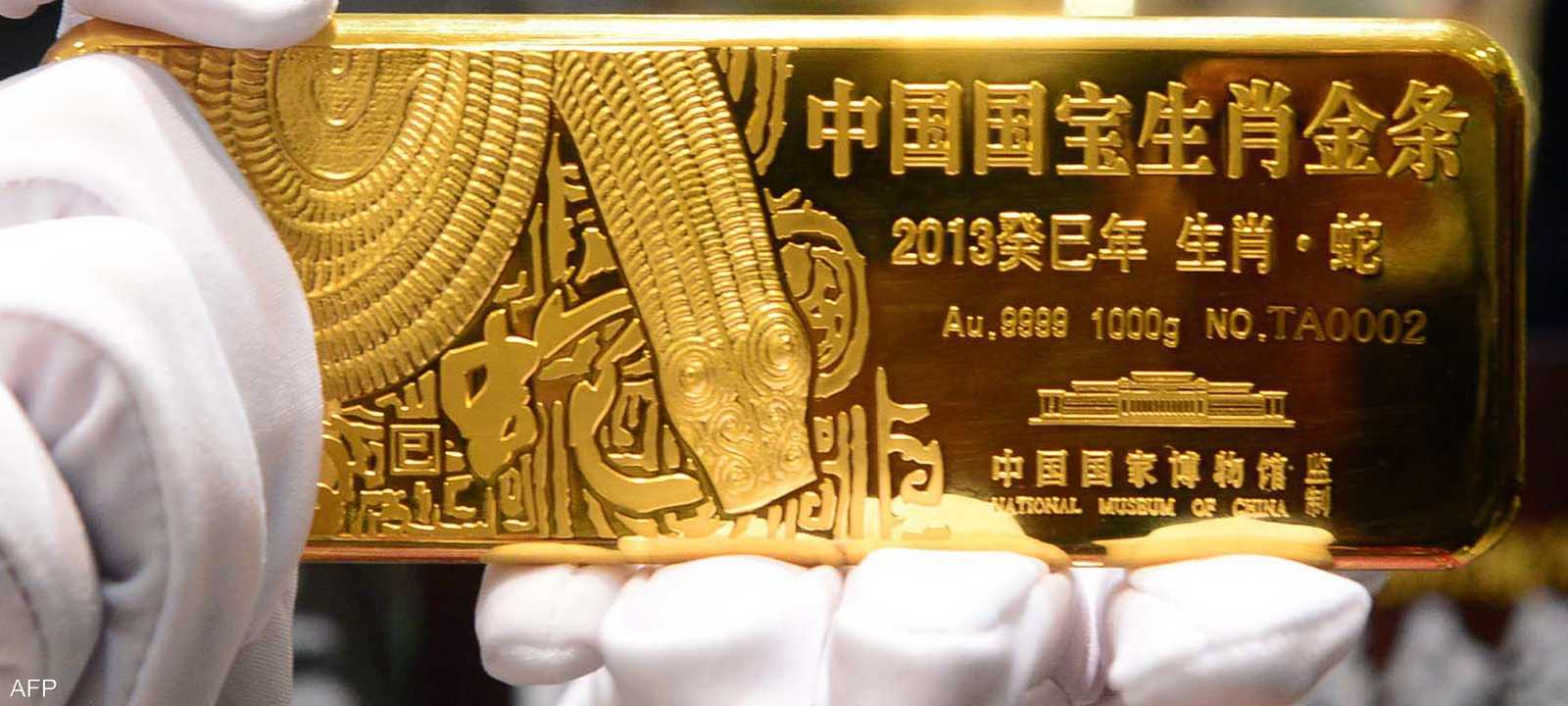 الذهب في الصين