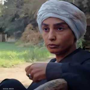 الفنانة المصرية روجينا في مشهد من مسلسل "ستهم"