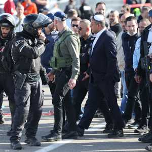 يتوقع أن يشارك بن غفير في المسيرة.