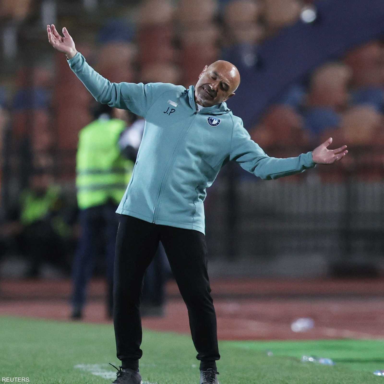 ردة فعل وخيبة أمل من مدرب فريق بيراميدز