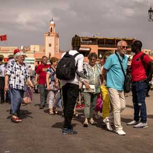 مجموعة من السياح في المغرب