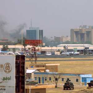 مطار الخرطوم في اليوم الثاني للاشتباكات