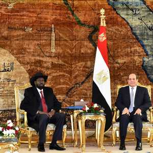 السيسي وسلفا كير (أرشيفية)