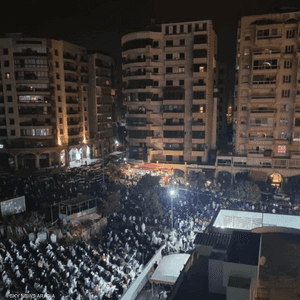 مسجد الرحمن في طرابلس خلال ليلة القدر - أرشيفية