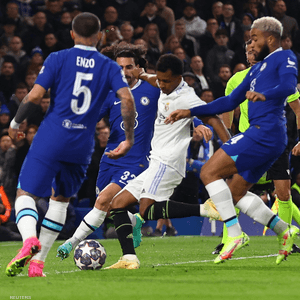 هدف رودريغو الأول في مرمى تشيلسي