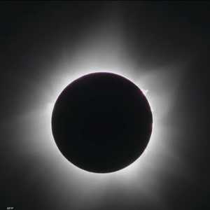 الكسوف كان كليا في غربي أستراليا.