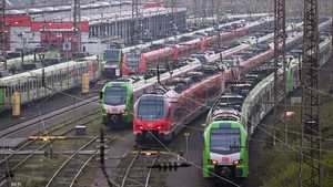 الإضرابات توقف حركة القطارات في ألمانيا