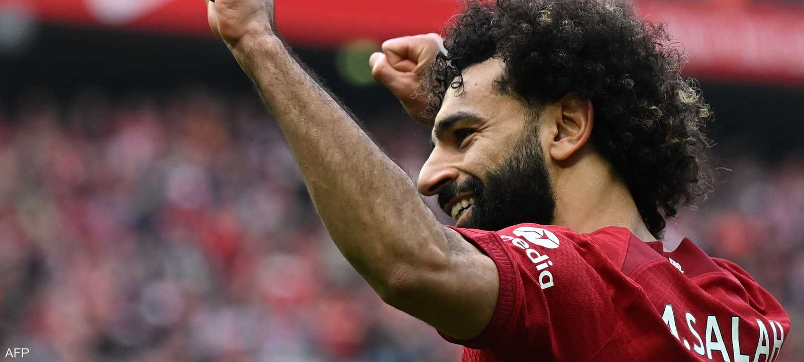 محمد صلاح سجل هدف الفوز