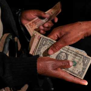 اقتصاد زيمبابوي - أوراق نقدية (الدولار الأميركي والزيمبابوي)