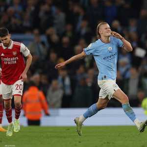 هالاند رفض الخروج من المباراة من دون أن يسجل