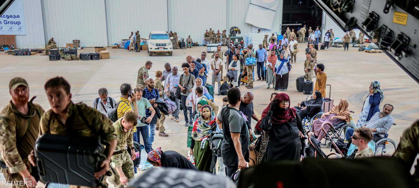 بعض الدول أجلت رعاياها جوا من مطار الخرطوم